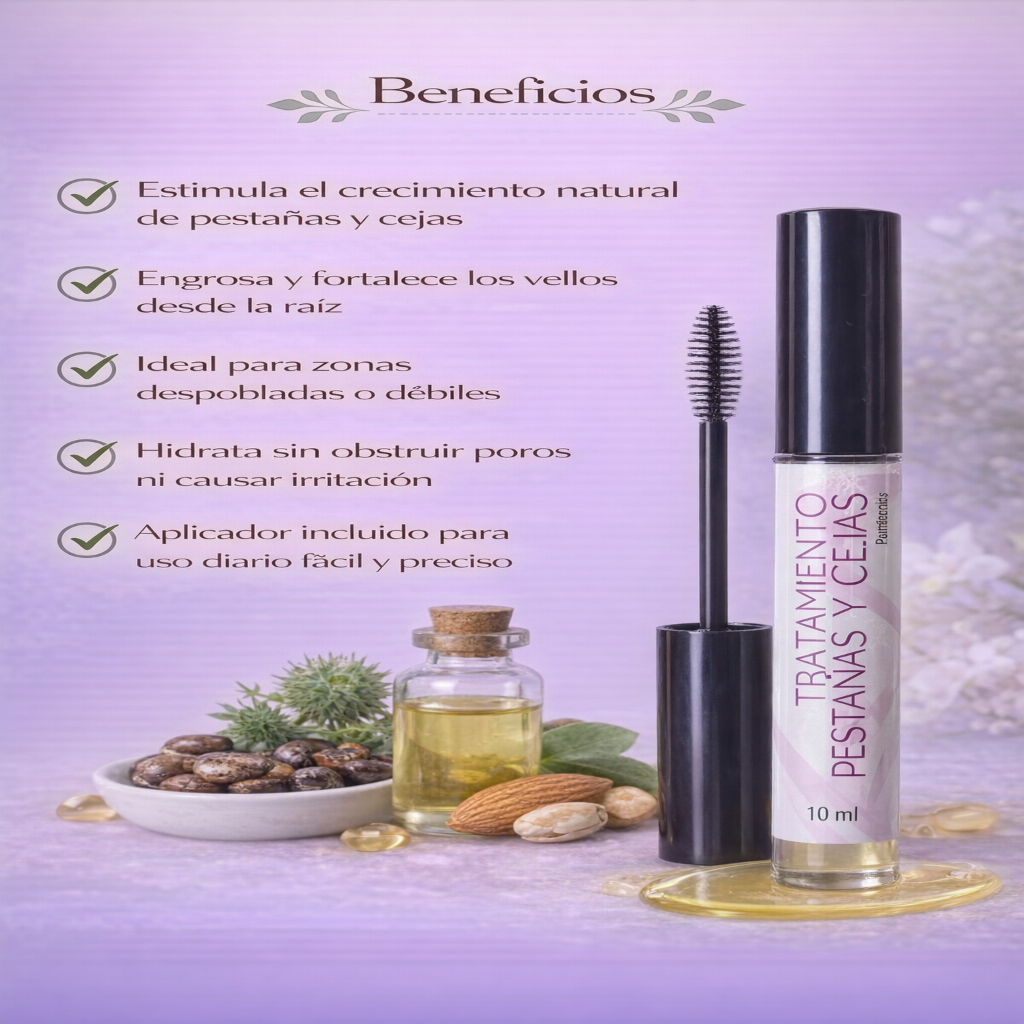 Tratamiento Para Cejas Y Pestañas - Nativas x10ml