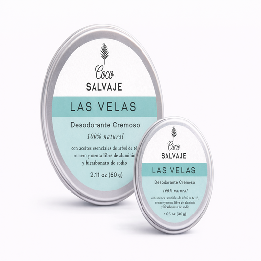 Desodorante Natural Cremoso Las Velas - Coco Salvaje
